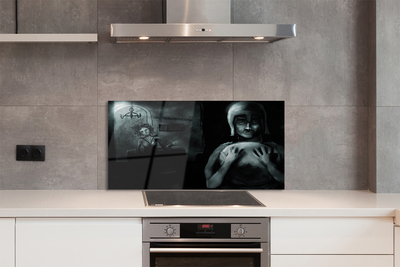 Painel de vidro Personagens sombrios