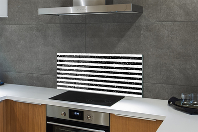 Painel de vidro Manchas de listras de zebra