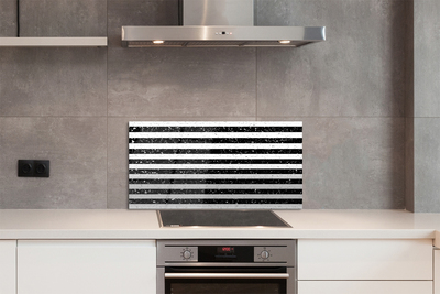 Painel de vidro Manchas de listras de zebra
