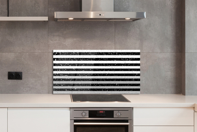 Painel de vidro Manchas de listras de zebra