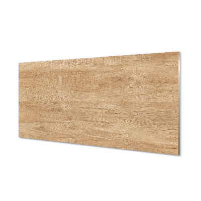 Painel de vidro Grãos e nós da madeira