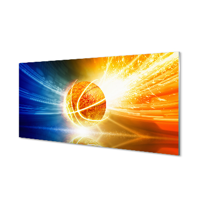 Painel de vidro Basquete de Luz