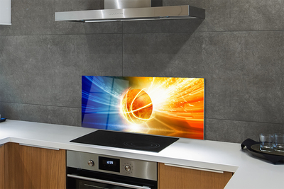 Painel de vidro Basquete de Luz