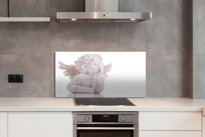 Painel de vidro Anjo Reclinado