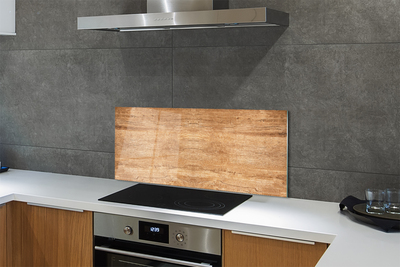 Painel de vidro Grãos e nós da madeira