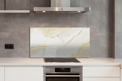 Painel de vidro Manchas de mármore em pedra