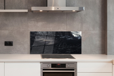 Painel de vidro Uma figura escura