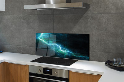 Painel de vidro Relâmpago fractal