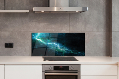 Painel de vidro Relâmpago fractal