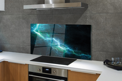 Painel de vidro Relâmpago fractal