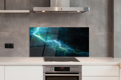 Painel de vidro Relâmpago fractal