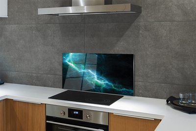 Painel de vidro Relâmpago fractal