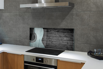 Painel de vidro Guitarra