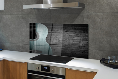 Painel de vidro Guitarra