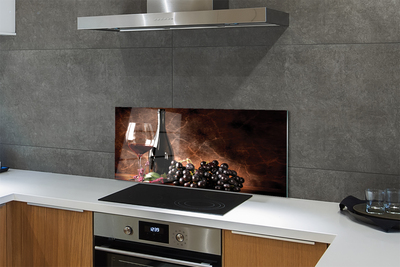 Painel de vidro Uma taça de vinho