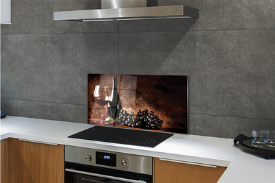 Painel de vidro Uma taça de vinho