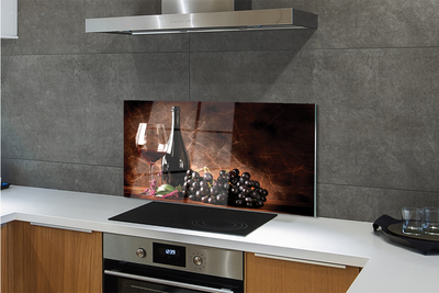 Painel de vidro Uma taça de vinho