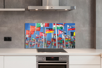 Painel de vidro Bandeira