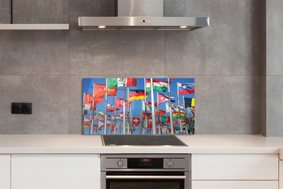 Painel de vidro Bandeira