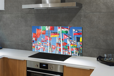 Painel de vidro Bandeira