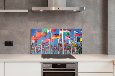 Painel de vidro Bandeira