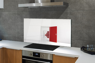 Painel de vidro Porta de início