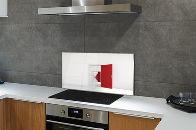 Painel de vidro Porta de início