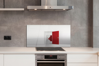 Painel de vidro Porta de início