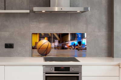 Painel de vidro Pessoas do basquete