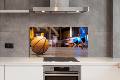 Painel de vidro Pessoas do basquete