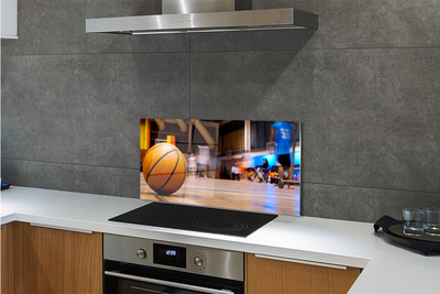 Painel de vidro Pessoas do basquete