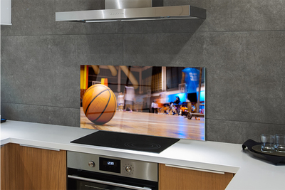 Painel de vidro Pessoas do basquete