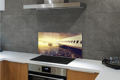 Painel de vidro Cidade do avião oeste