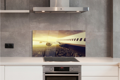 Painel de vidro Cidade do avião oeste