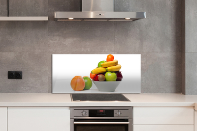 Painel de vidro Frutas em uma tigela