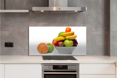 Painel de vidro Frutas em uma tigela