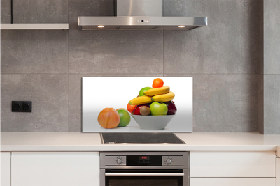 Painel de vidro Frutas em uma tigela
