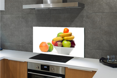 Painel de vidro Frutas em uma tigela