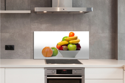 Painel de vidro Frutas em uma tigela