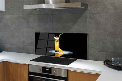 Painel de vidro Coquetel de laranja