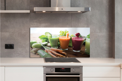 Painel de vidro Smoothies de vegetais