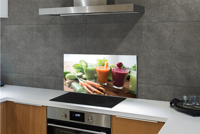 Painel de vidro Smoothies de vegetais