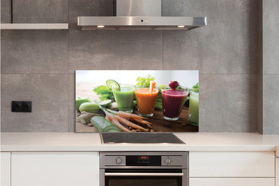 Painel de vidro Smoothies de vegetais