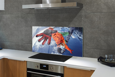 Painel de vidro Homem do conselho