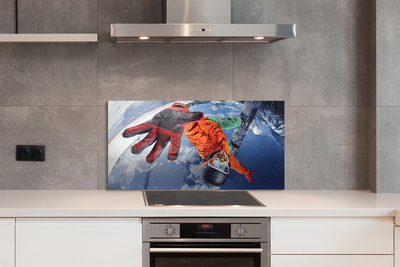 Painel de vidro Homem do conselho