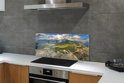 Painel de vidro Lago de montanha