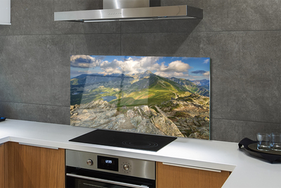 Painel de vidro Lago de montanha