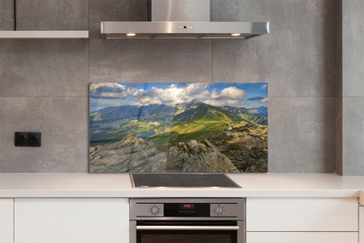 Painel de vidro Lago de montanha