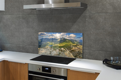 Painel de vidro Lago de montanha