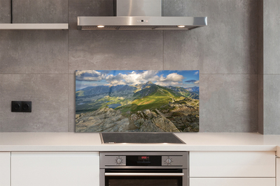 Painel de vidro Lago de montanha